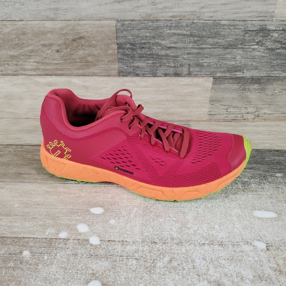 Icebug DTS3 RB9X GTX Women Shoe Sz 9.5 Trail Running Red Lace Up Low Top Sneaker